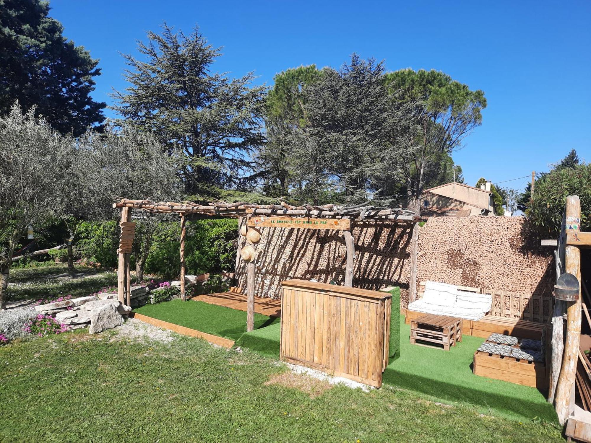 Mas" La Maison De Mon Pere " Proche Avignon A Pujaut エクステリア 写真